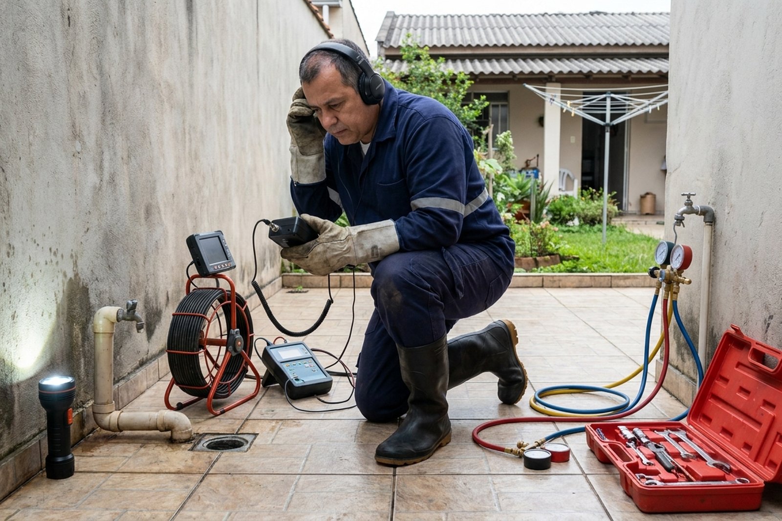 Detecção de Vazamento de Esgoto em Zona Sul‑SP